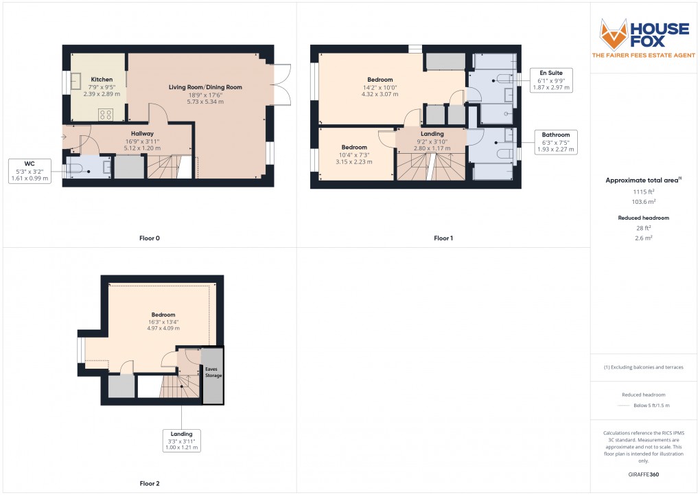 Floorplan for Portishead, Bristol, Somerset