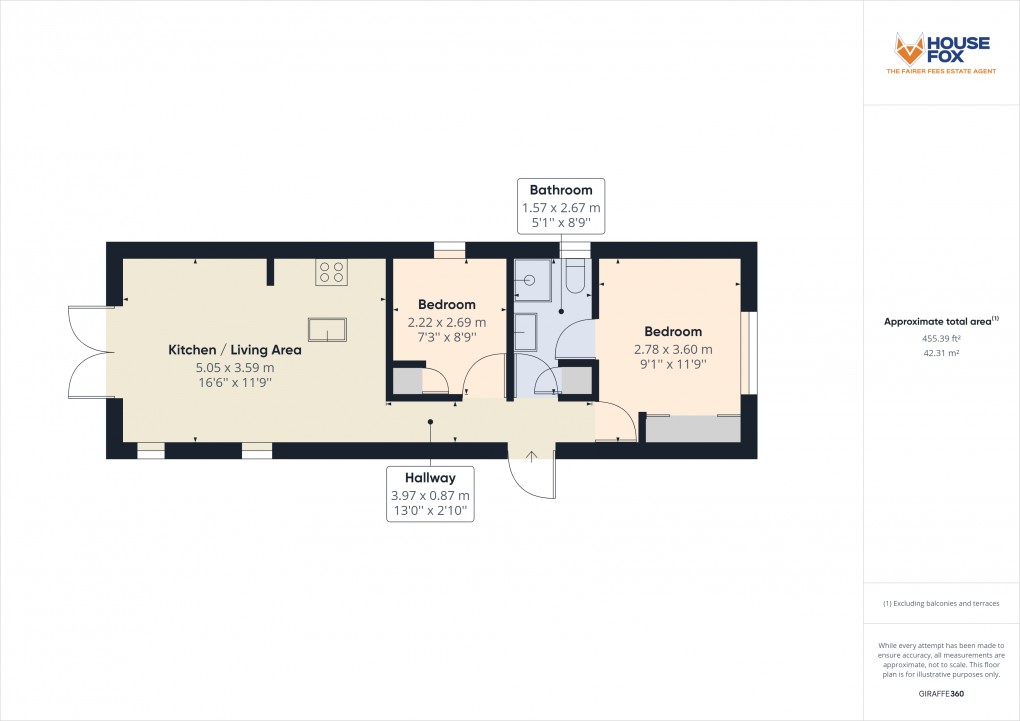 Floorplan for Kewstoke, Weston-Super-Mare, Somerset