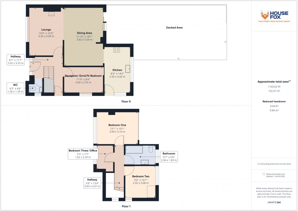 Floorplan for Brent Knoll, Highbridge, Somerset
