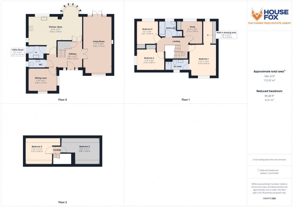 Floorplan for Lympsham, Weston-Super-Mare, Somerset
