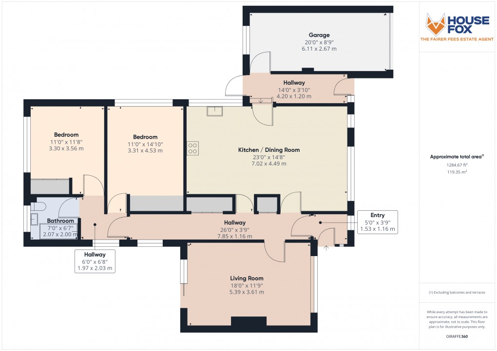 Floorplan for Beach Road, Sand Bay, Weston-Super-Mare, Somerset
