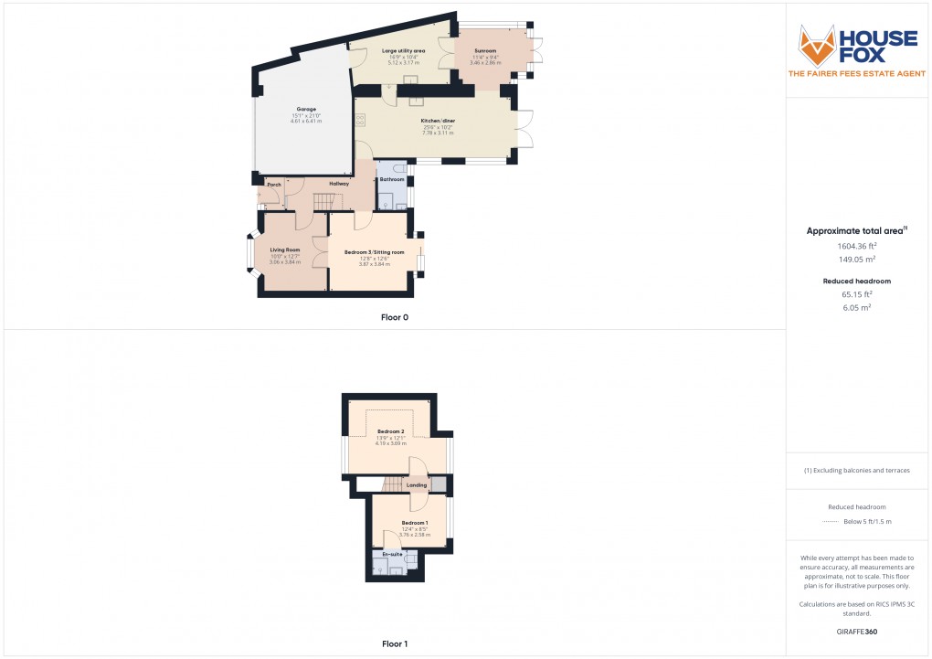 Floorplan for Wolvershill, Banwell, Somerset