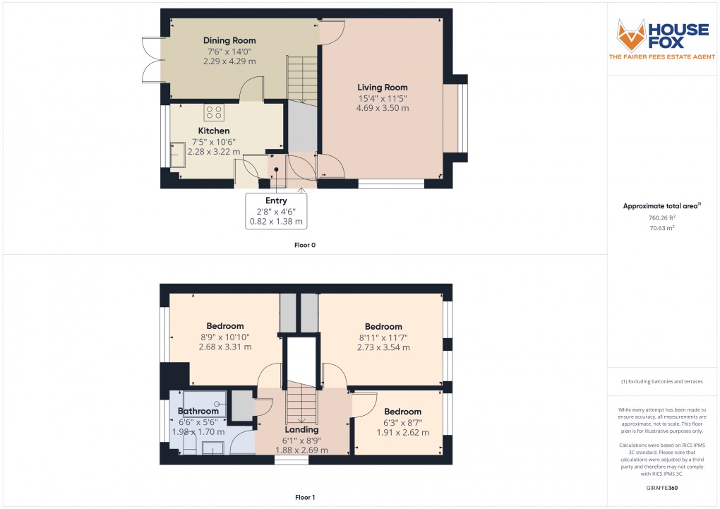 Floorplan for Worle Court, Worle,  Weston-Super-Mare, Somerset