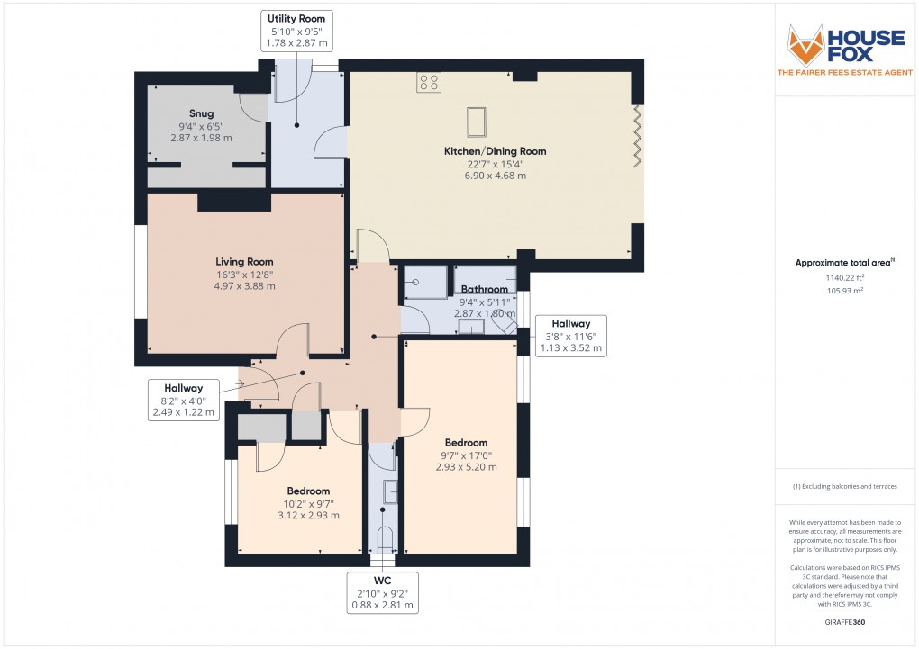 Floorplan for Bradley Stoke, Bristol, Gloucestershire