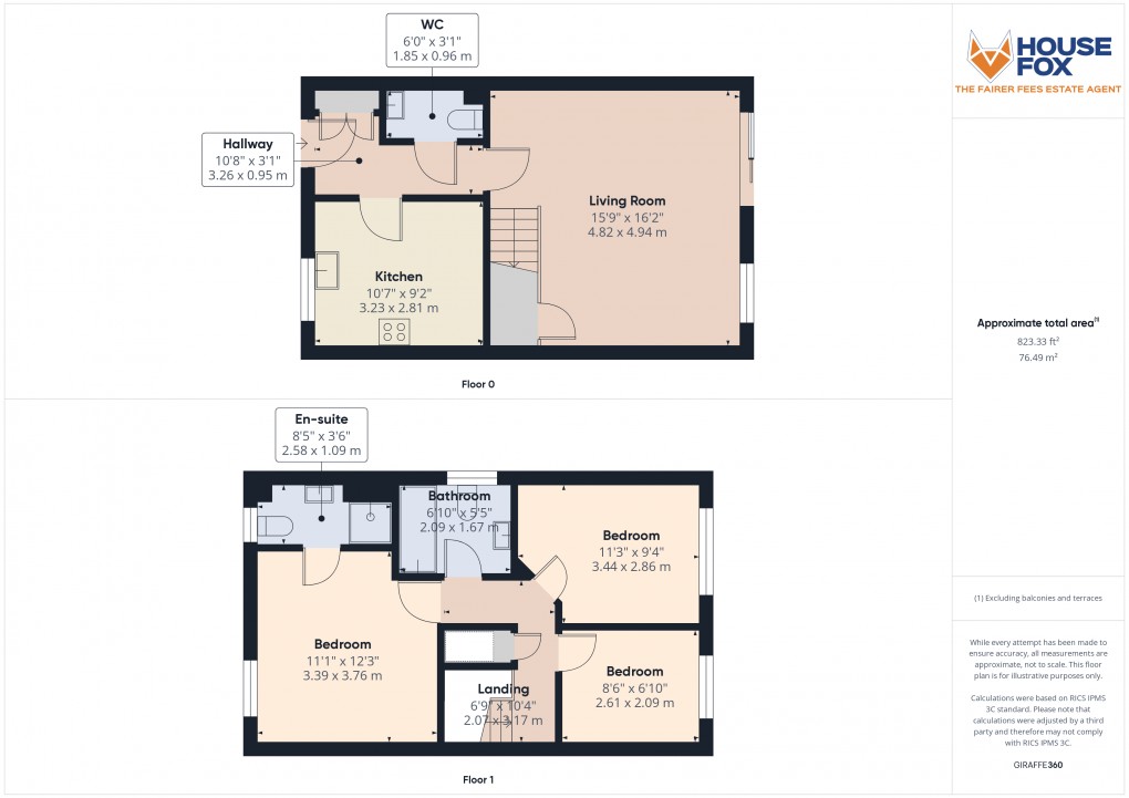 Floorplan for Weston Village, Weston-Super-Mare, Somerset