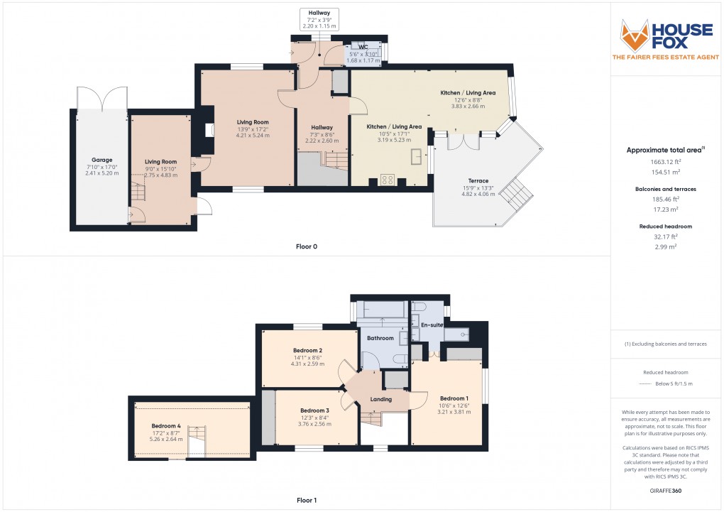 Floorplan for Worle, Weston-Super-Mare, Somerset