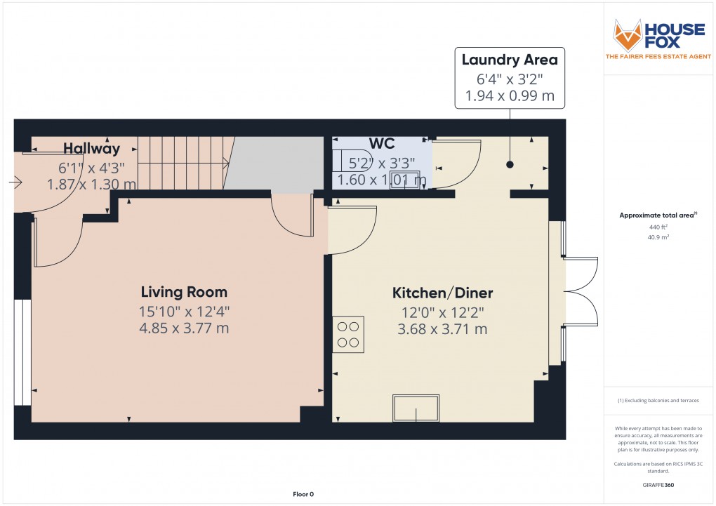 Floorplan for West Wick, Weston-Super-Mare, Somerset
