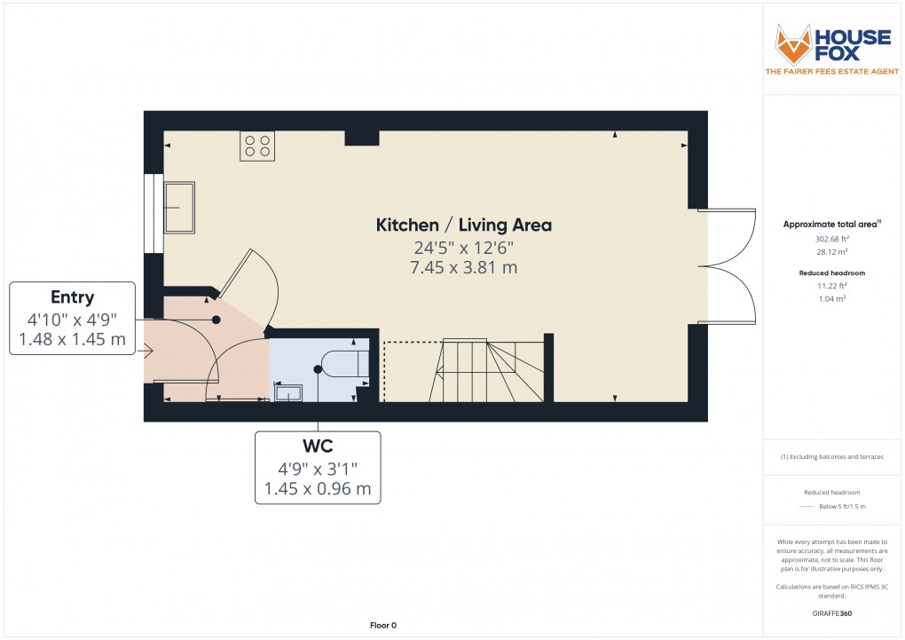 Floorplan for Cherokee Road, Haywood Village,  Weston-Super-Mare, Somerset
