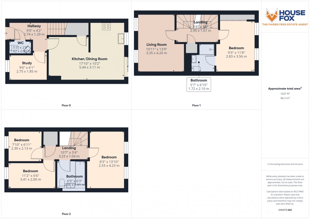 Floorplan for Weston Village, Weston-Super-Mare, Somerset