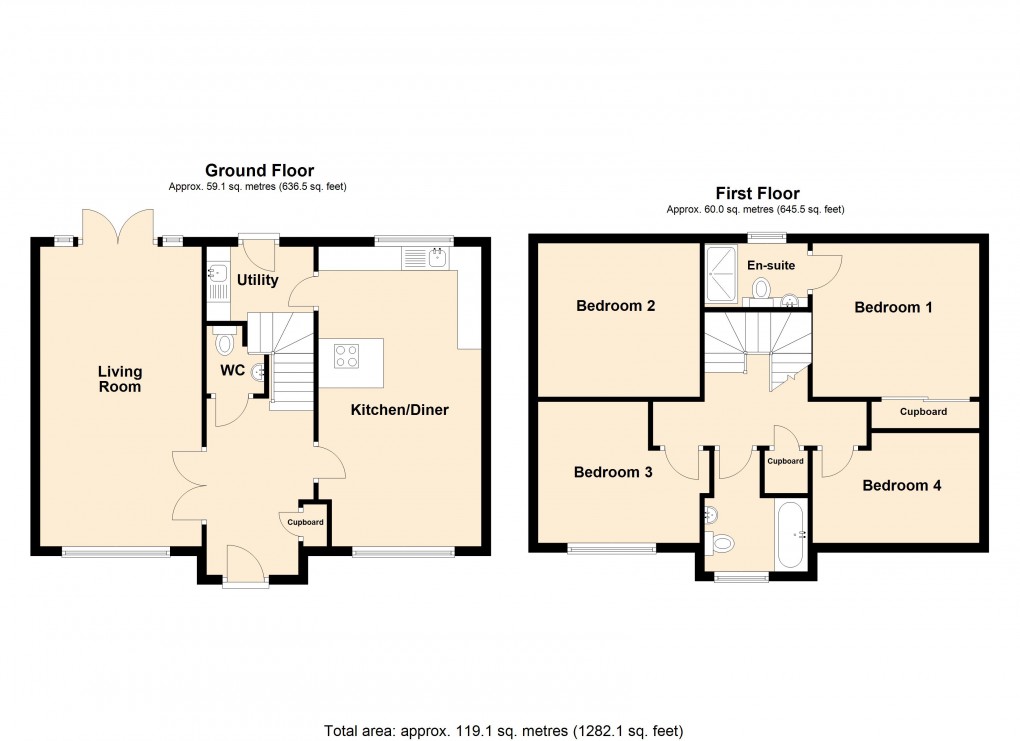 Floorplan for Langford, South Bristol