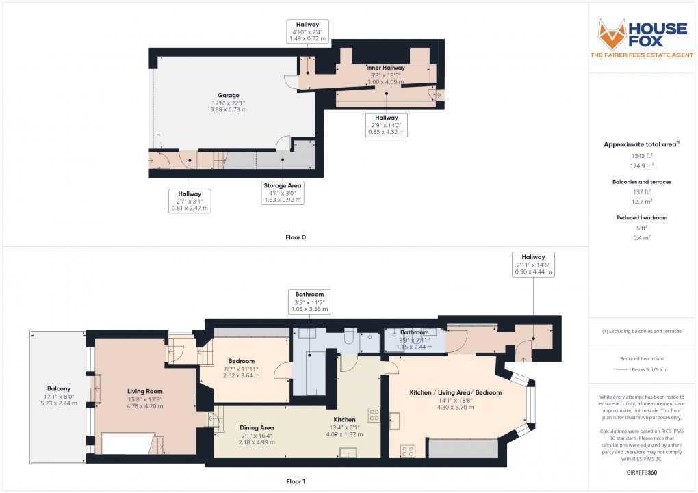 Floorplan for Connaught Place, Weston-Super-Mare, Somerset