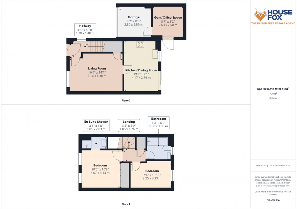 Floorplan for Artemesia Avenue, Weston-Super-Mare, Somerset