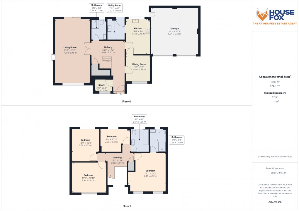 Floorplan for Wick St Lawrence, Weston-Super-Mare, Somerset