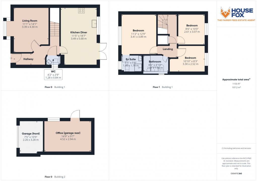 Floorplan for Taylors Fields, Banwell, Somerset