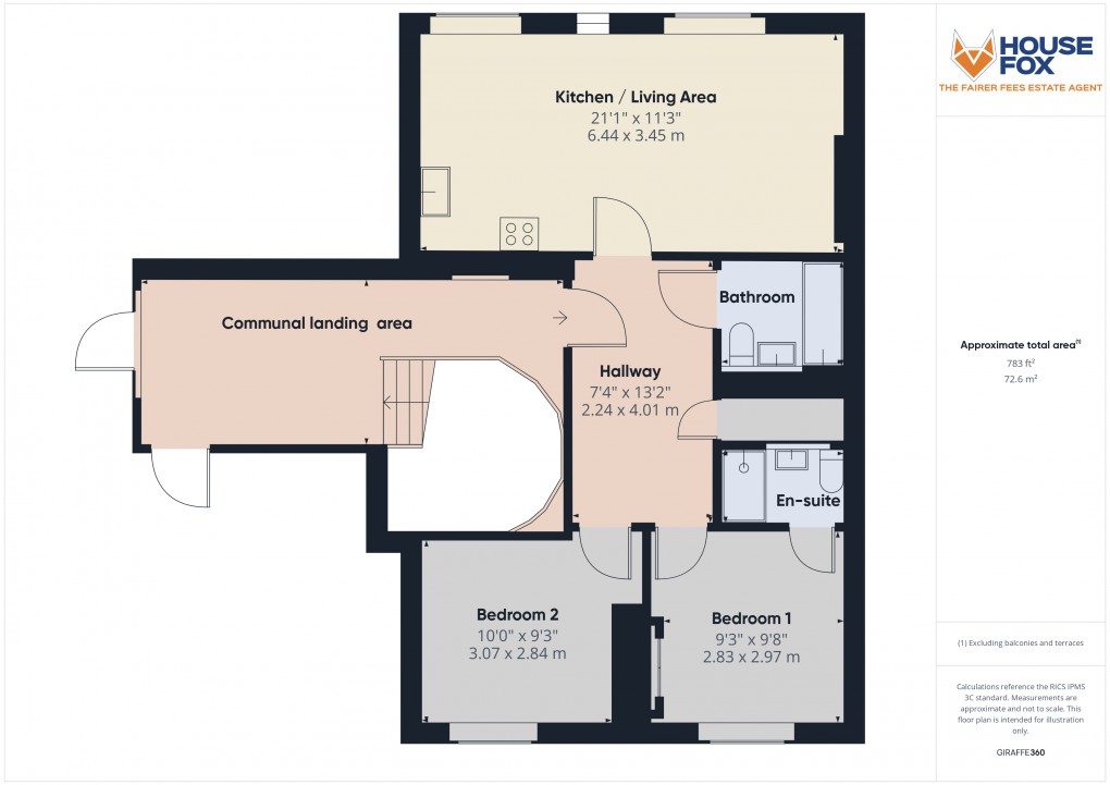 Floorplan for Knightstone Causeway, Weston-Super-Mare, Somerset