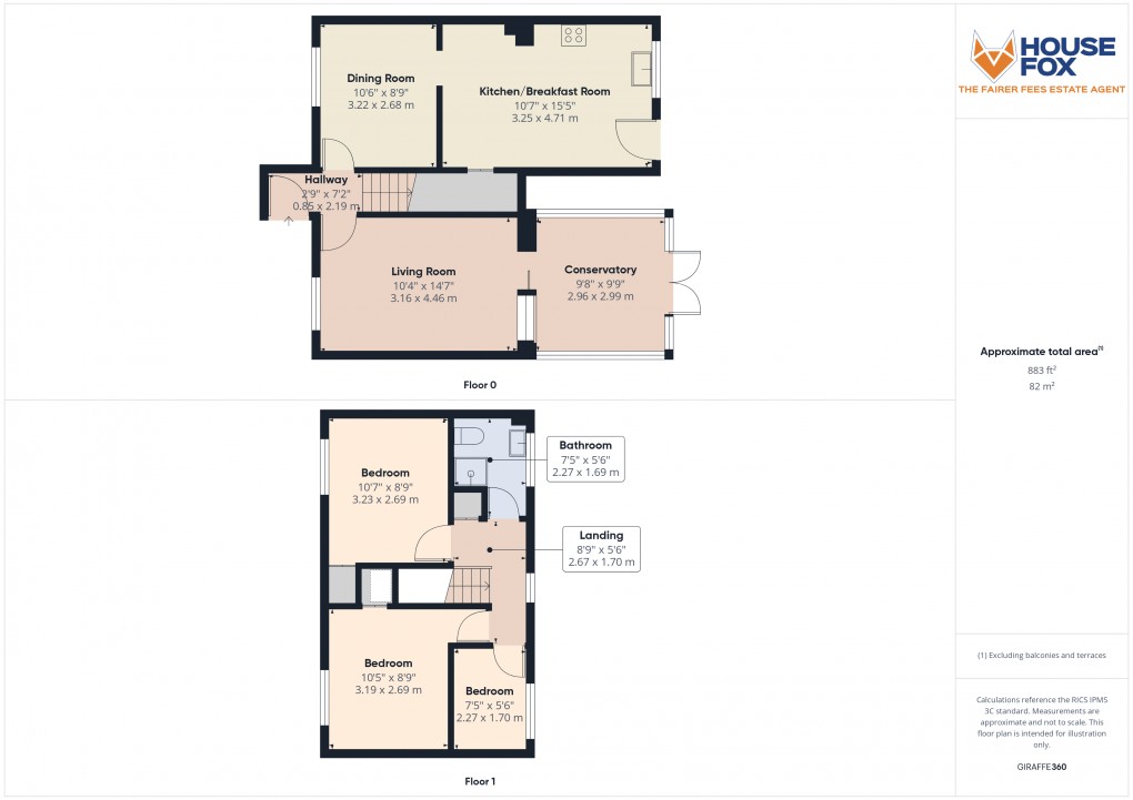 Floorplan for Stoke Gifford, Bristol, Gloucestershire