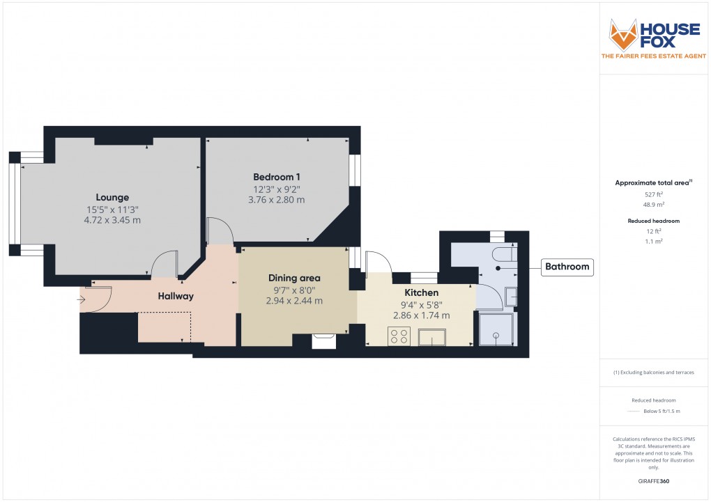 Floorplan for Parkhurst Road, Weston-Super-Mare, Somerset