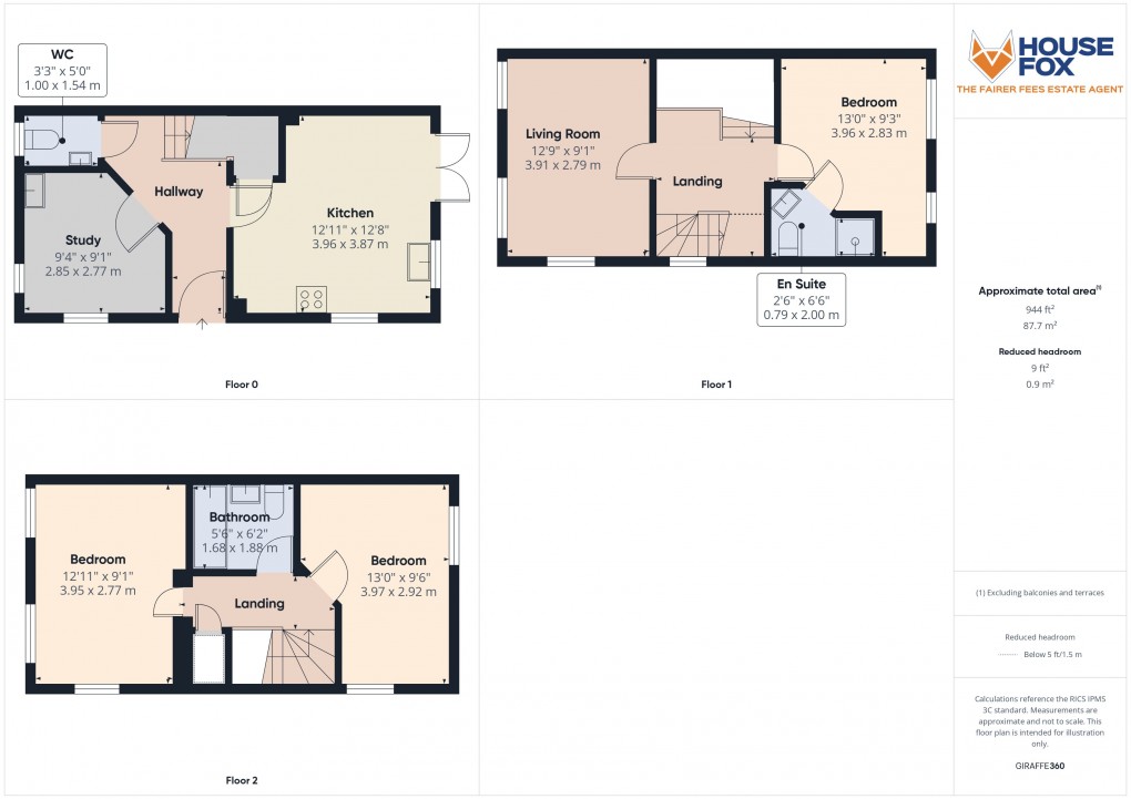 Floorplan for Weston super Mare, North Somerset