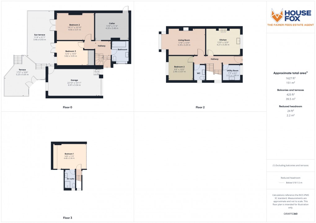Floorplan for Edgecombe Avenue, Milton Hillside, Weston-Super-Mare, Somerset
