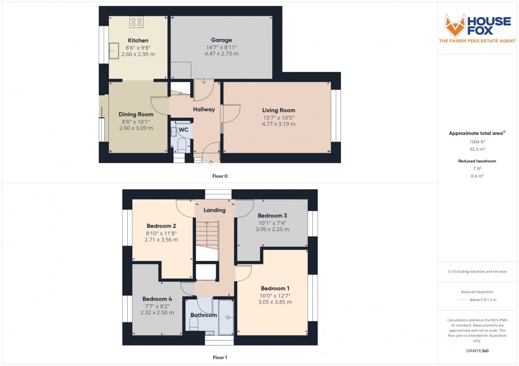 Floorplan for Langford, Bristol, Somerset