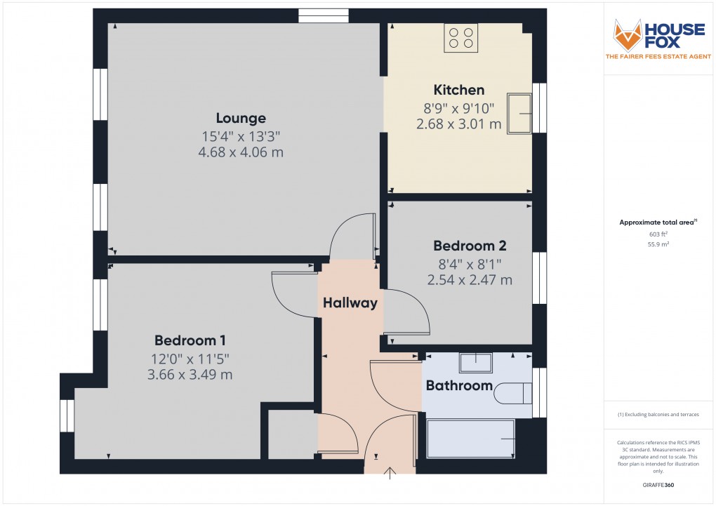 Floorplan for Longridge Way, Weston Village,  Weston-Super-Mare, Somerset