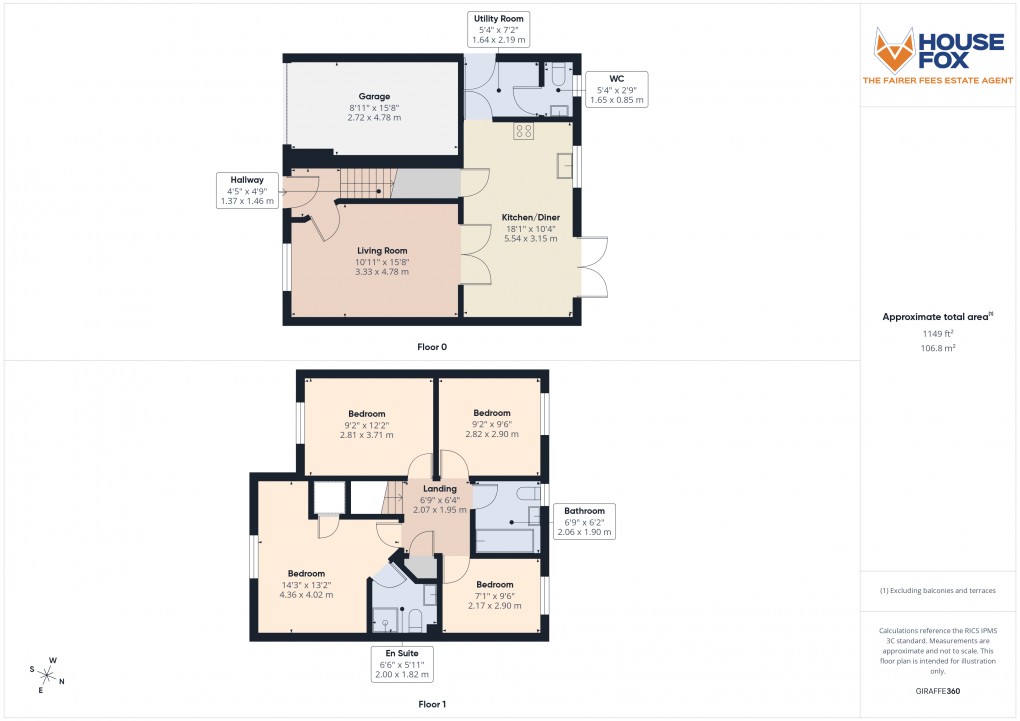 Floorplan for Boston Road, Weston super Mare