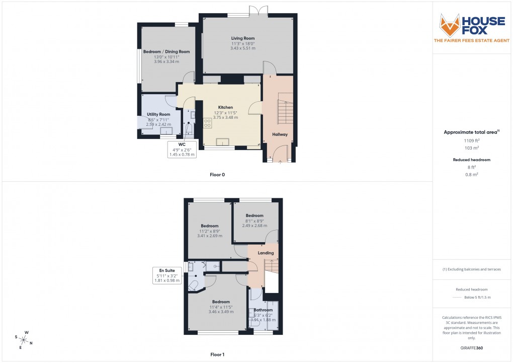 Floorplan for Wimblestone Road, Winscombe, Somerset