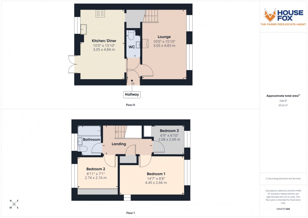 Floorplan for West Wick, Weston-Super-Mare, Somerset