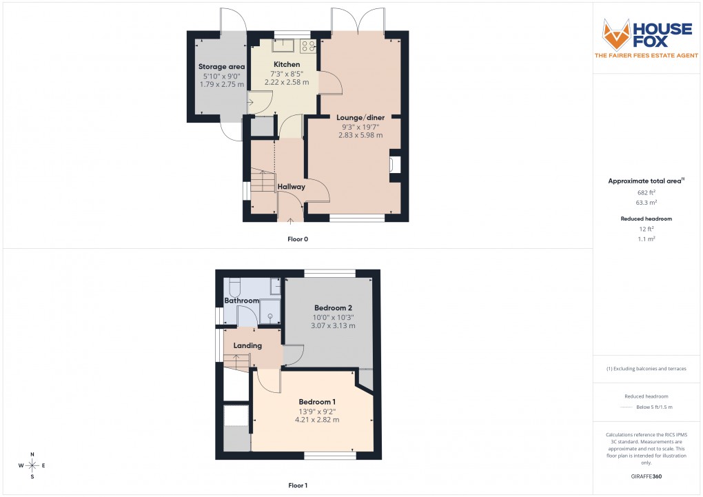 Floorplan for Canberra Road, Weston-Super-Mare, Somerset