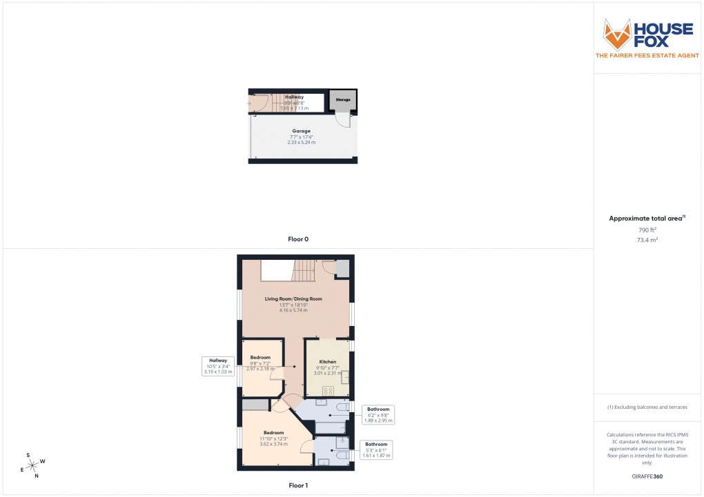 Floorplan for Weston Village, Weston-Super-Mare, Somerset