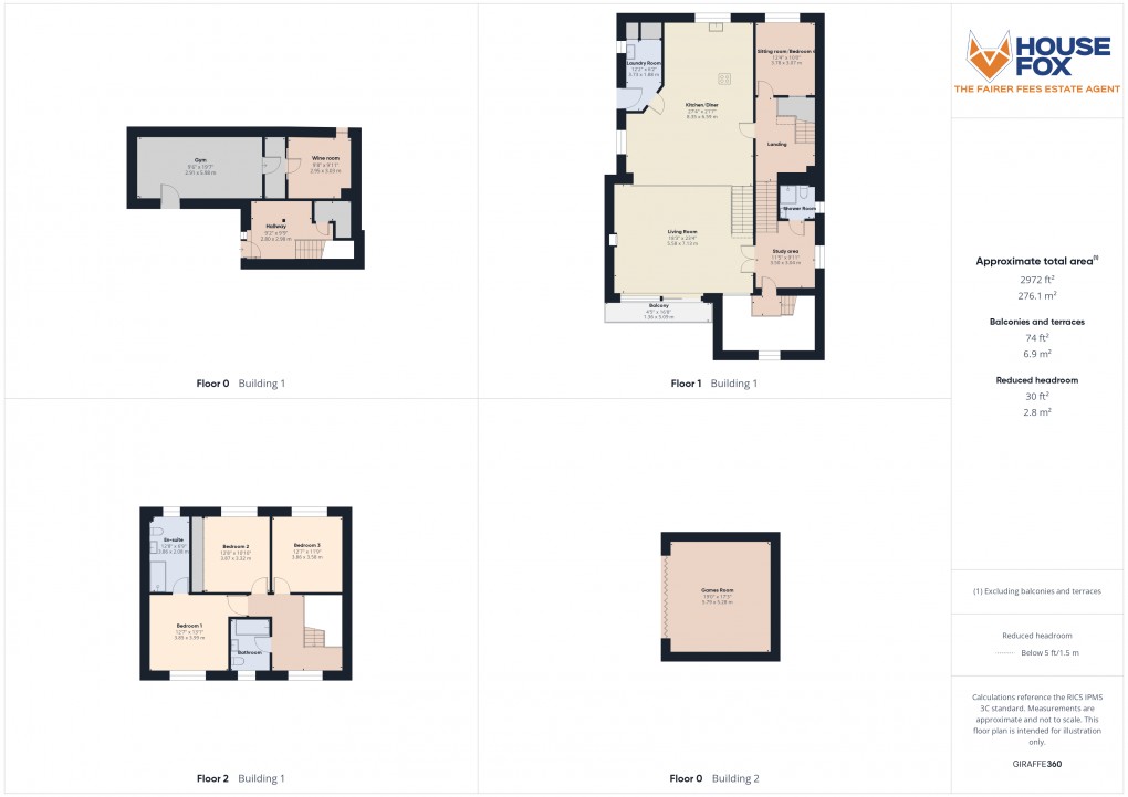 Floorplan for Leewood Road, Weston-Super-Mare, Somerset