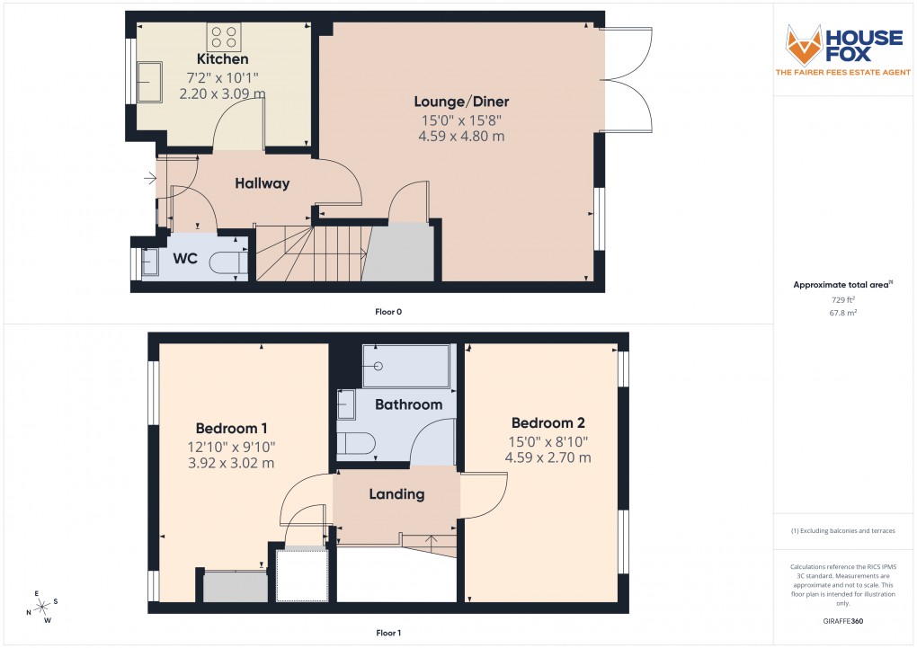 Floorplan for Mottershead Avenue, Locking Parklands, Weston-Super-Mare, Somerset