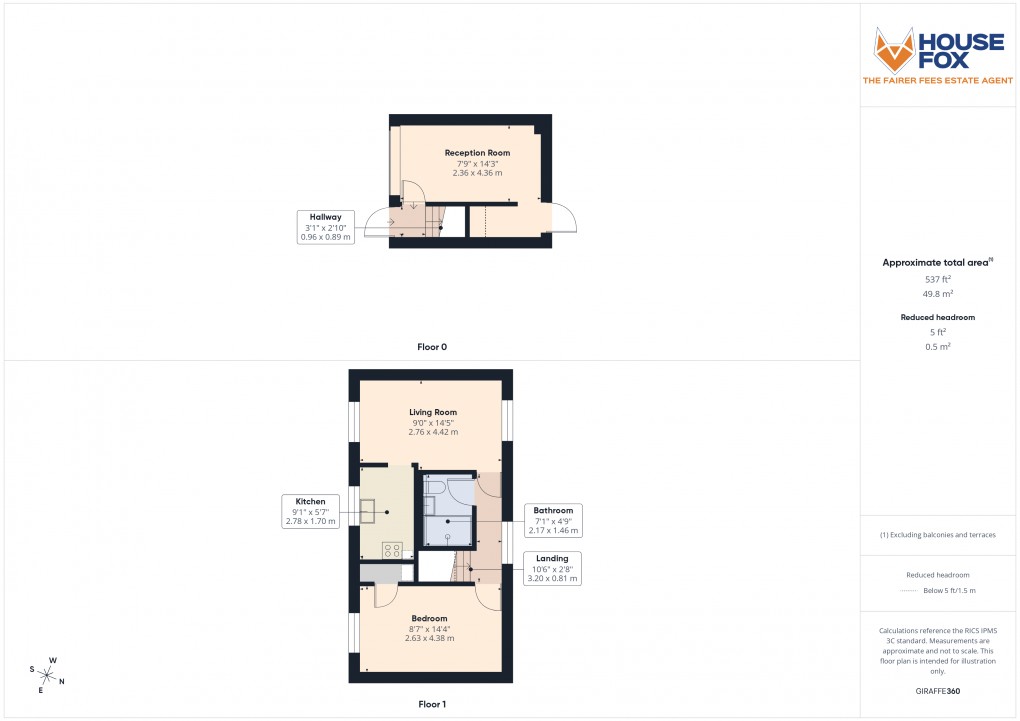 Floorplan for Charlock Close, Weston-Super-Mare, Somerset