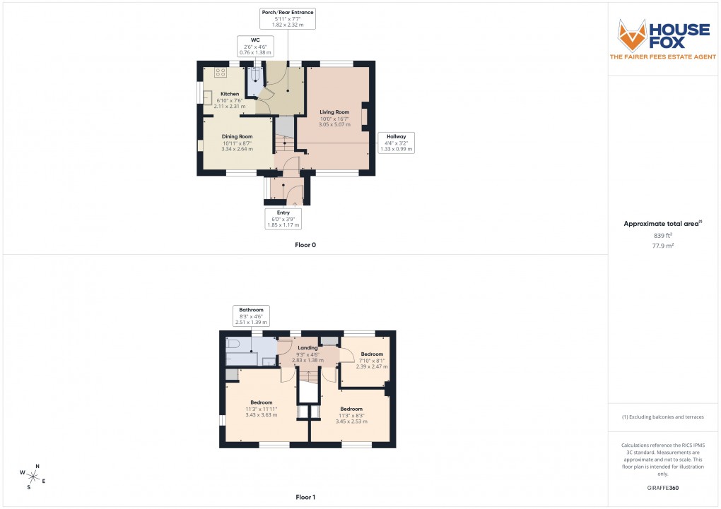 Floorplan for Congresbury, Bristol, Somerset