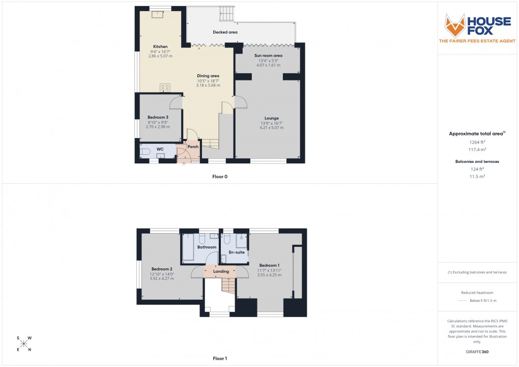 Floorplan for Kew Road, Weston-Super-Mare, Somerset