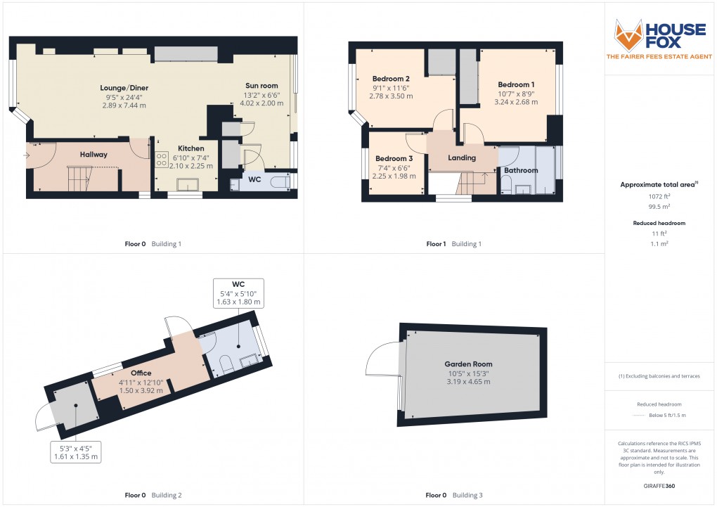 Floorplan for Madam Lane, Worle, Weston-Super-Mare, Somerset