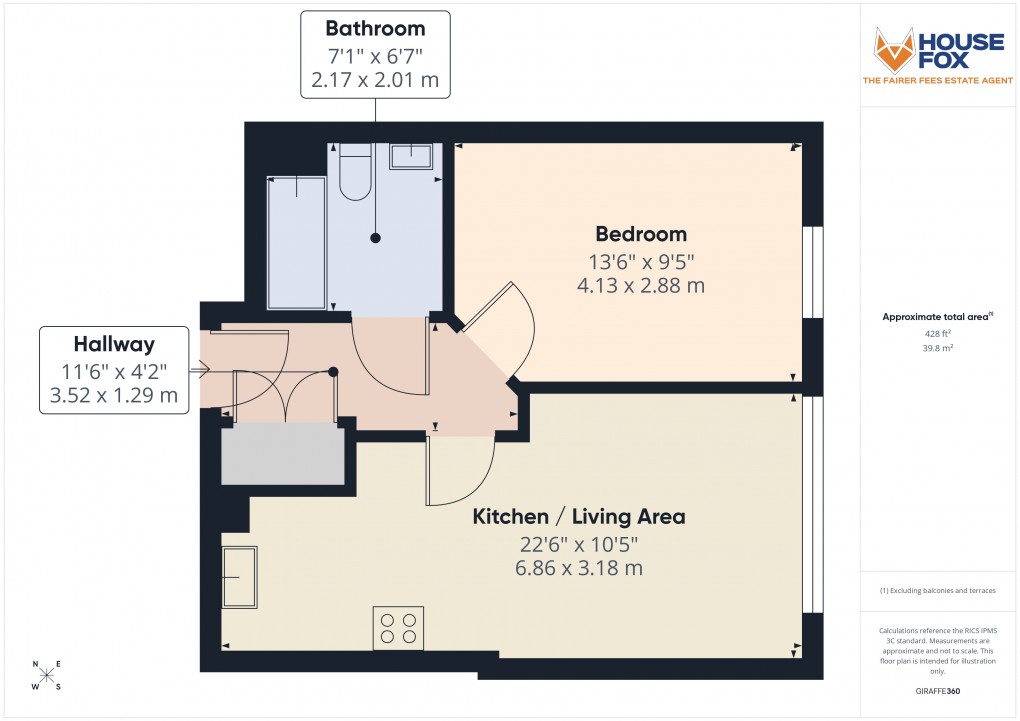 Floorplan for Ashton, Bristol