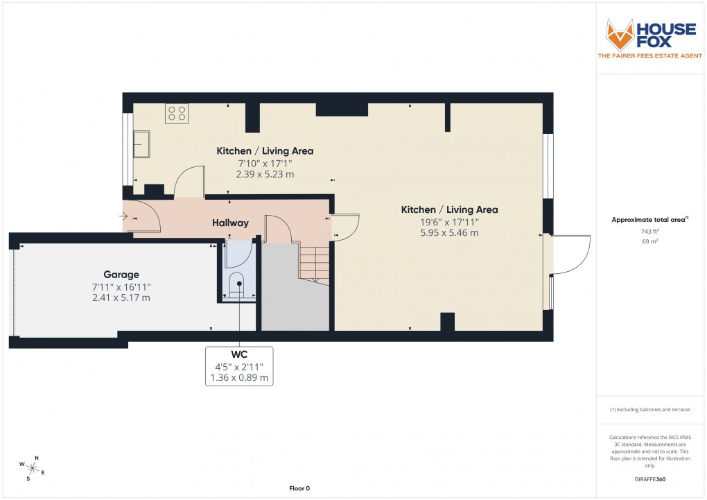 Floorplan for Cormorant Close, Weston-Super-Mare, Somerset