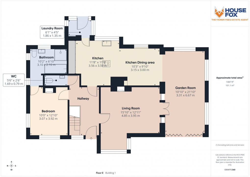 Floorplan for Bridgwater Road, Winscombe, Somerset