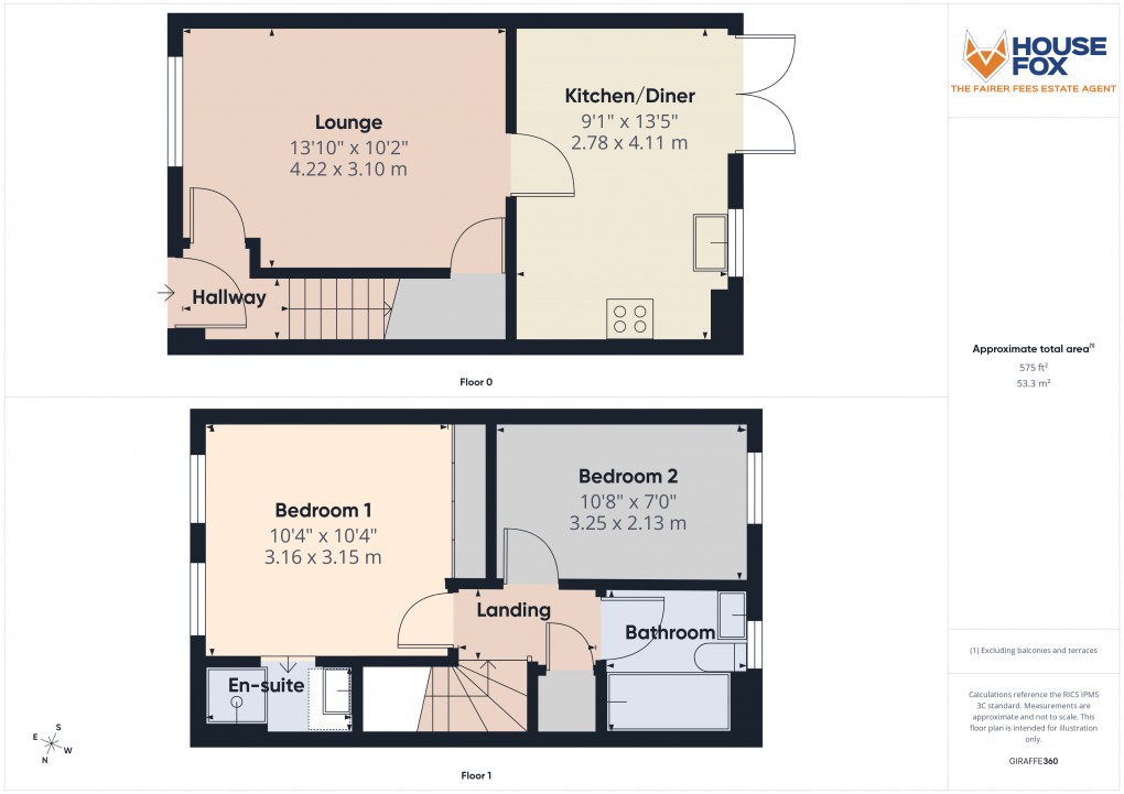 Floorplan for Bailey Close, Locking Castle, Weston-Super-Mare, Somerset